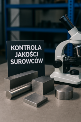 Kontrola jakości surowców metalicznych